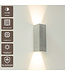 Artdelight Moderne LED-Wandleuchte Vegas 250 - Aluminium