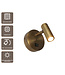 Artdelight Moderne LED-Leseleuchte Simply - Antikbronze
