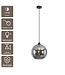 Artdelight Glas-Pendelleuchte Marino 30 cm - Titanglas