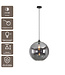 Artdelight Glas-Pendelleuchte Marino 40 cm - Titanglas