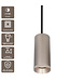 Artdelight Industrielle GU10-Pendelleuchte Milano 15 cm - Champagner