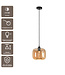 Artdelight Glas-Pendelleuchte Preston 24 cm - Bernstein