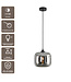 Artdelight Glas-Pendelleuchte Preston 24 cm - Titanglas