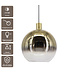 Artdelight Glas-Pendelleuchte Rosario 30 cm - Gold/Klarglas