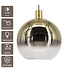Artdelight Glas-Pendelleuchte Rosario 40 cm - Gold/Klarglas