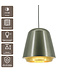 Artdelight industrielle Pendelleuchte Santiago - Silber/Gold