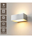 Artdelight Moderne LED-Wandleuchte Eindhoven 100 - Aluminium