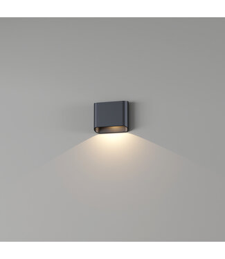 Artdelight LED Wandleuchte Diaz 1L - Schwarz