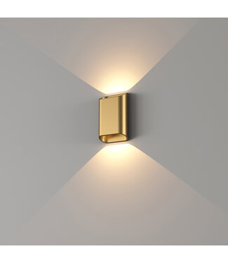 Artdelight LED Wandleuchte Diaz S - Warmgold
