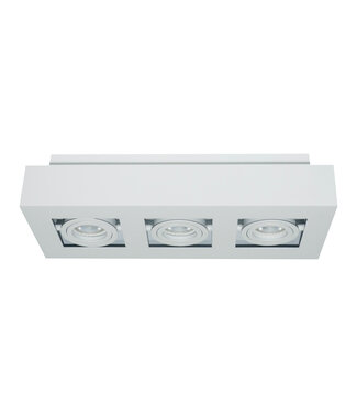 Artdelight Deckenstrahler Bosco 3L - Weiß