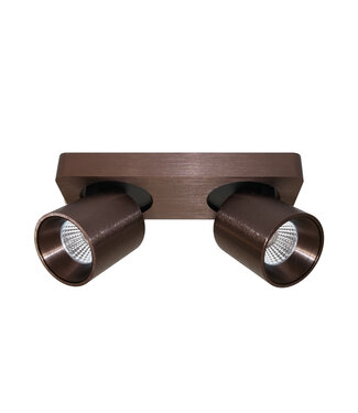 Artdelight LED-Deckenstrahler Laguna 2L - Dunkelbronze