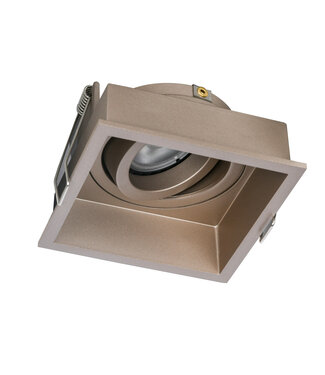 Artdelight Einbaustrahler Rex Quadrat - Champagner