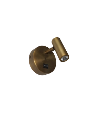 Artdelight LED-Wandleuchte Simply - Antikbronze