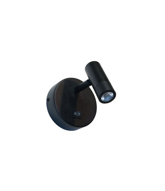 Artdelight LED-Wandleuchte Simply - Schwarz
