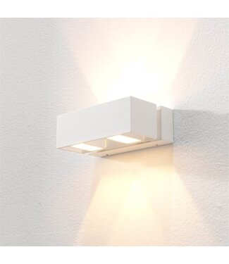 Artdelight LED-Wandleuchte Bfeld II - Weiß