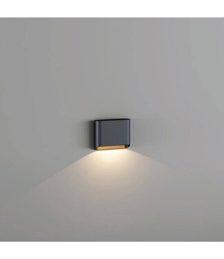Artdelight LED Wandleuchte Diaz 1L - Schwarz/Gold