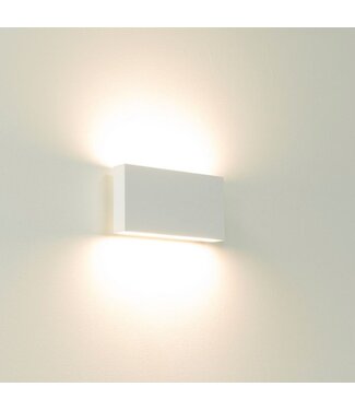 Artdelight LED-Wandleuchte Box 2L - Weiß