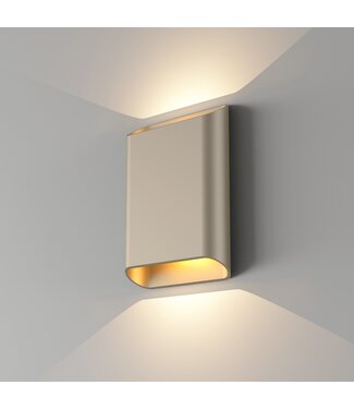 Artdelight LED-Wandleuchte Diaz L Dim to Warm - Champagner