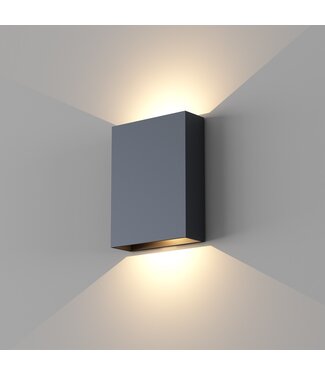 Artdelight LED-Wandleuchte Memphis - Schwarz