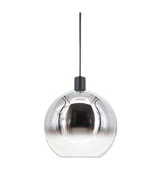 Artdelight Pendelleuchte Rosario 20 cm - Titanglas/Klarglas
