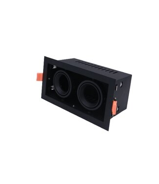 Artdelight Einbaustrahler Tavira 2L - Schwarz