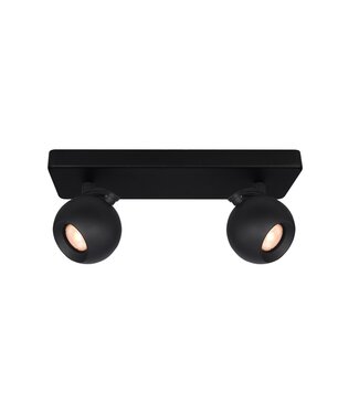 Artdelight Deckenstrahler Bolero 2L - Schwarz