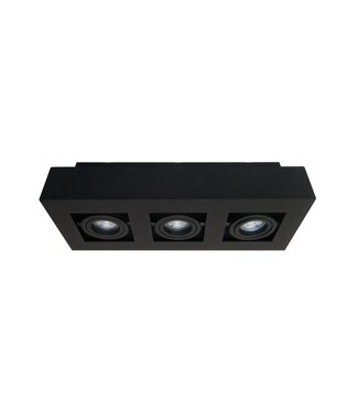 Artdelight Deckenstrahler Bosco 3L - Schwarz