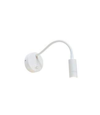 Artdelight LED-Leseleuchte Flexi - Weiß
