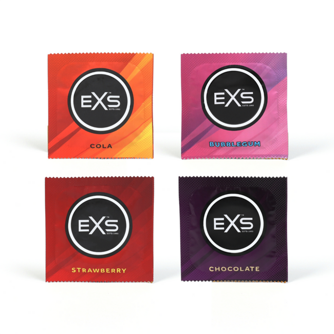 EXS Mixed Flavoured Kondome 48er Premium-Latex