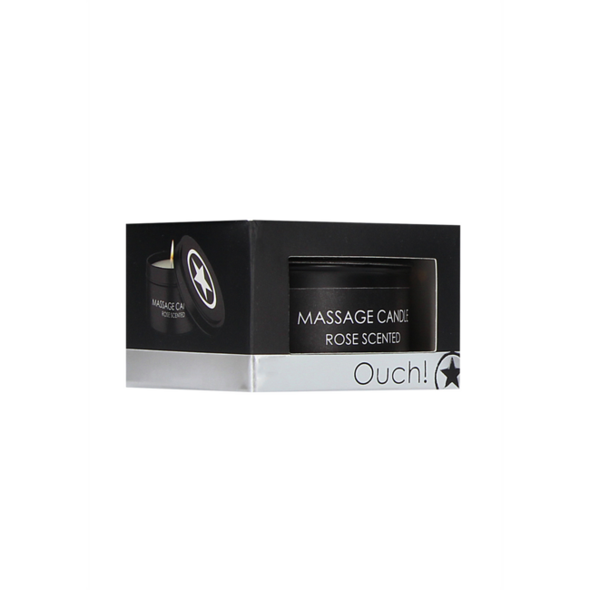 Ouch! Massagekaars Rozengeur | Sensuele Massageolie