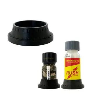 Unlimited No Flip Holder 10/24/30ml Aluminium Round Bottle - Black
