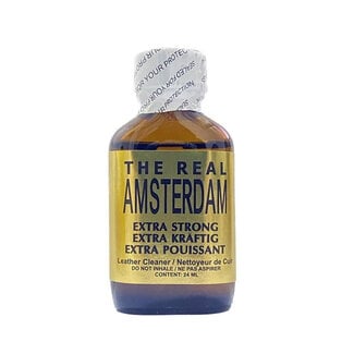 UK Poppers Real Amsterdam Extra Strong Gold 24ml