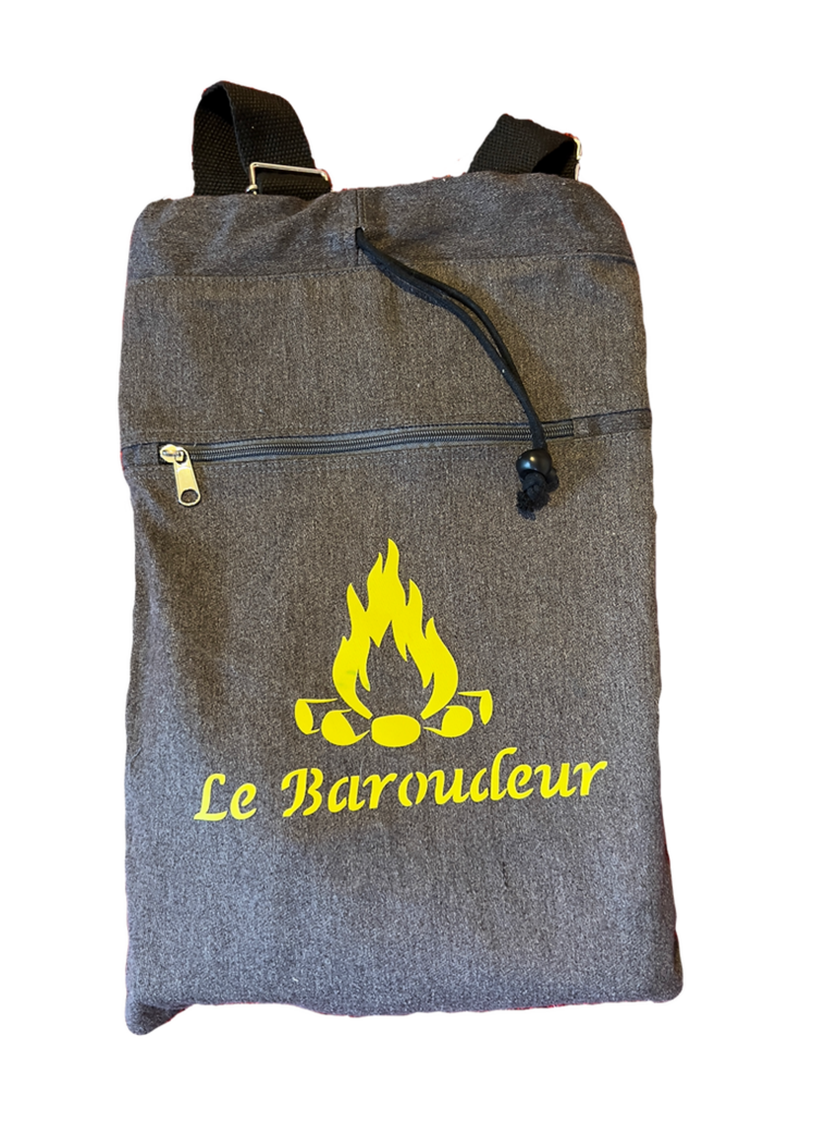 Le Baroudeur – Opvouwbare RVS Barbecue | Handgemaakt in Frankrijk | Draagbare Kampeer BBQ op Houtskool