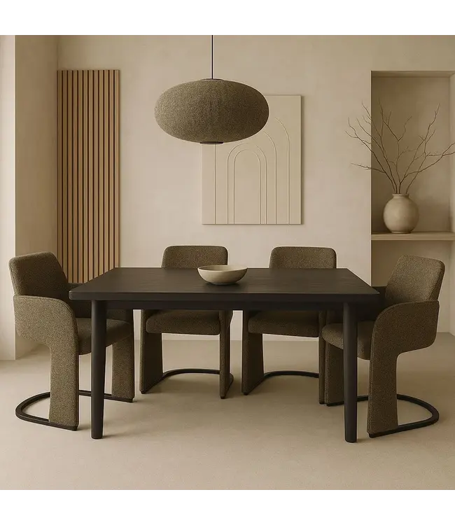 Home67 Eetkamerstoel Sep Groen