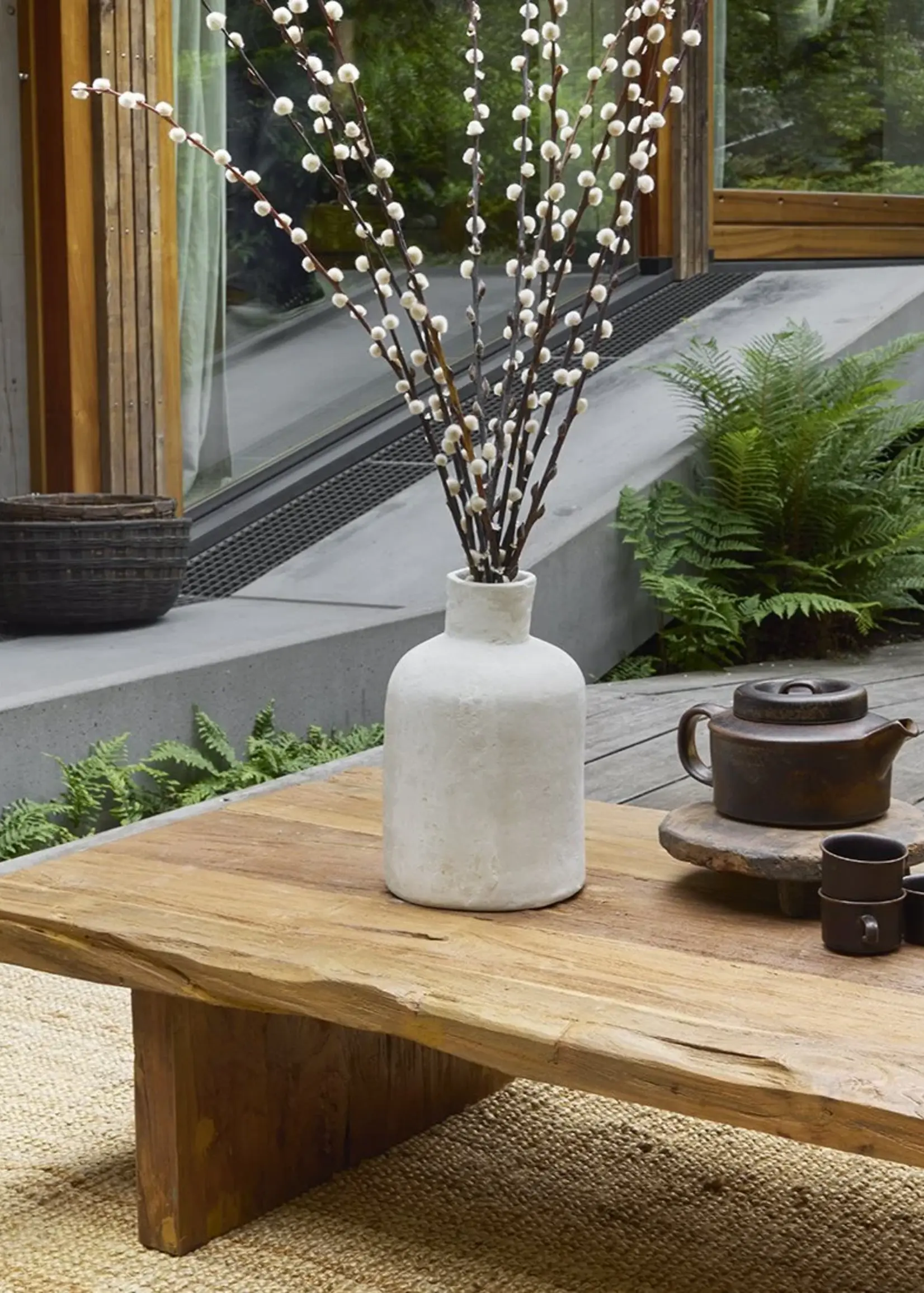 Raw materials Teakhouten salontafel