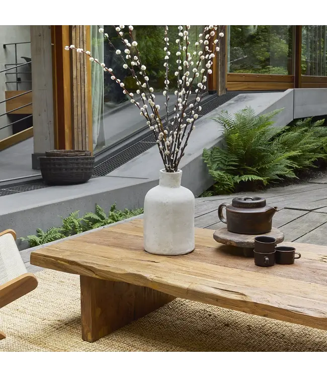 Raw materials Teakhouten salontafel