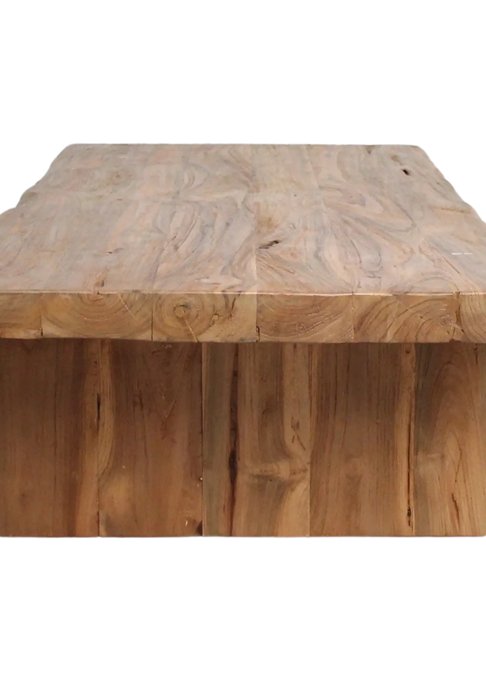 Raw materials Teakhouten salontafel