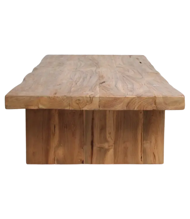 Raw materials Teakhouten salontafel