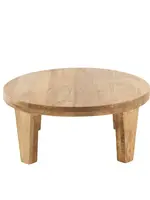 J-line  J-Line salontafel Rond Mango - hout - naturel