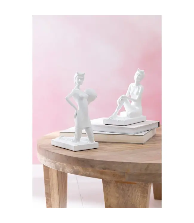 J-line  J-Line salontafel Rond Mango - hout - naturel