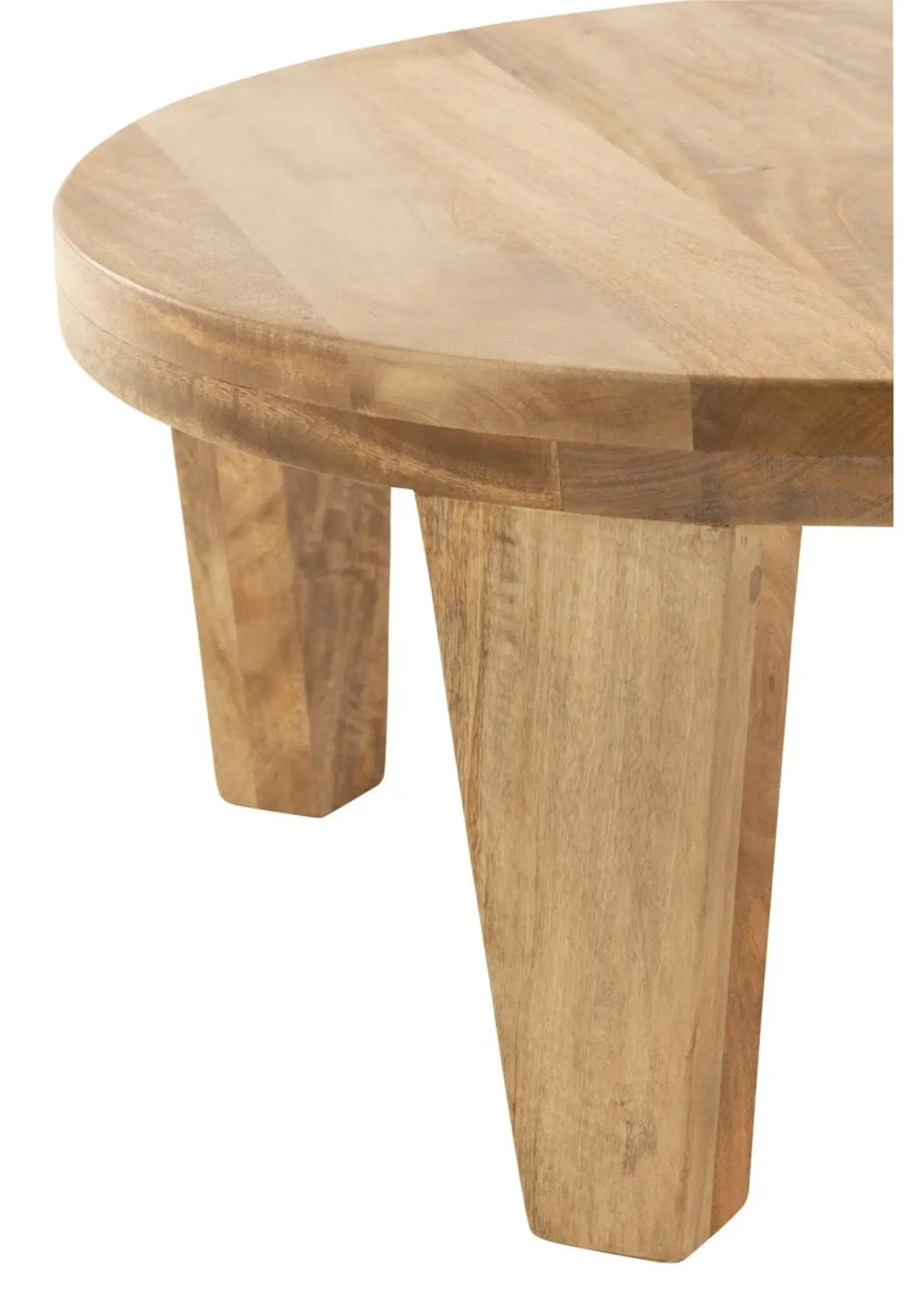 J-line  J-Line salontafel Rond Mango - hout - naturel