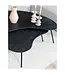 Home67 Salontafel Ludo Zwart – Organisch – Set van 2