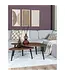 Home67 Salontafel Jamal – Espresso Mangohout – Set van 2