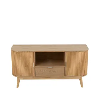 J-line  J-Line kast Rond - dennenhout - naturel - small