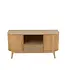J-line  J-Line kast Rond - dennenhout - naturel - small