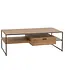 J-line  J-Line TV kast - 1 lade - hout/metaal - naturel