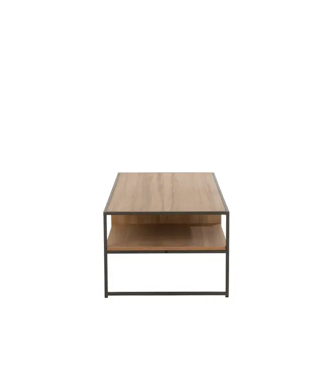 J-line  J-Line TV kast - 1 lade - hout/metaal - naturel