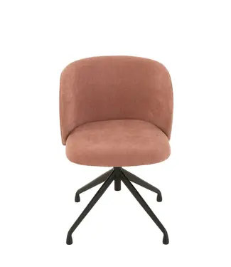 J-line  J-Line stoel Turn/Up/Down - textiel - lichtroze