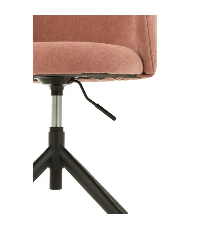 J-line  J-Line stoel Turn/Up/Down - textiel - lichtroze