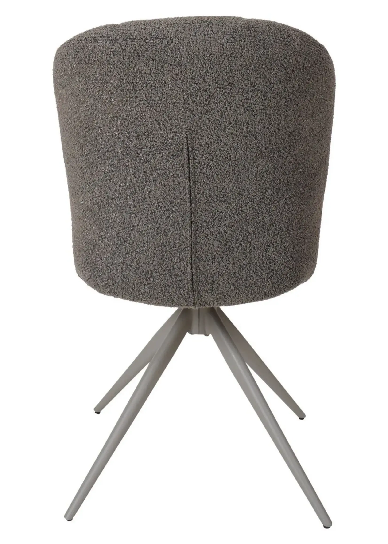 Home67 Eetkamerstoel Cosmo – Bouclé – Brown